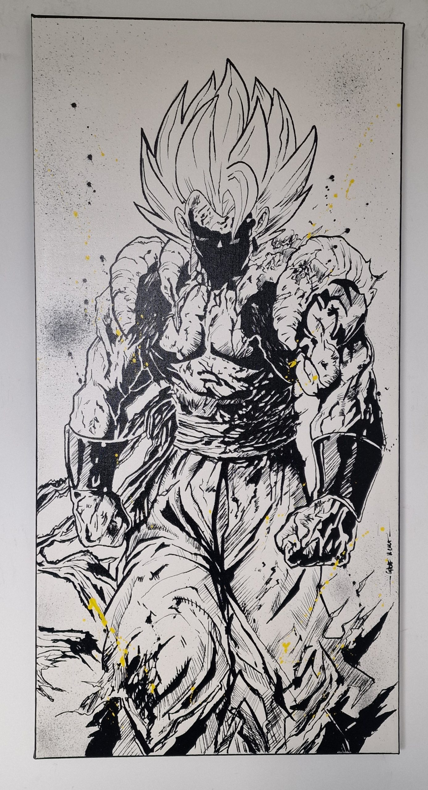 Gogeta | Toile Acrylique Unique