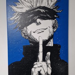 Saturu gojo (Jujutsu Kaisen) | Toile Acrylique Unique